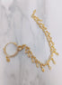 Opal Touch - Gold Gleam White Nose Pin - Nose Pin