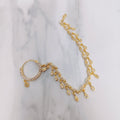 Opal Touch - Gold Gleam White Nose Pin - Nose Pin
