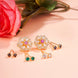 Opal Touch - Gold Plated 5 Color Changeable Earrings - Earrings