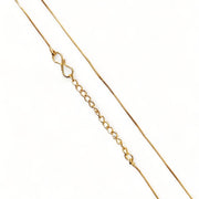 Opal Touch - Gold Plated Box Chain - Chain