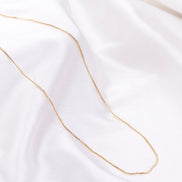 Opal Touch - Gold Plated Box Chain - Chain