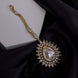 Gold Plated Divine Droplet Traditional Maang Tikka - Opal Touch