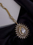 Gold Plated Divine Droplet Traditional Maang Tikka - Opal Touch