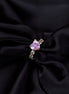 Opal Touch - Gold Plated Pink Cubic Zirconia Ring - Rings