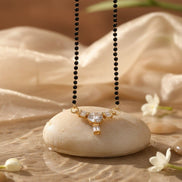 Golden Aura Mangalsutra - Opal Touch