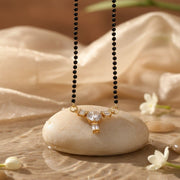 Golden Aura Mangalsutra - Opal Touch