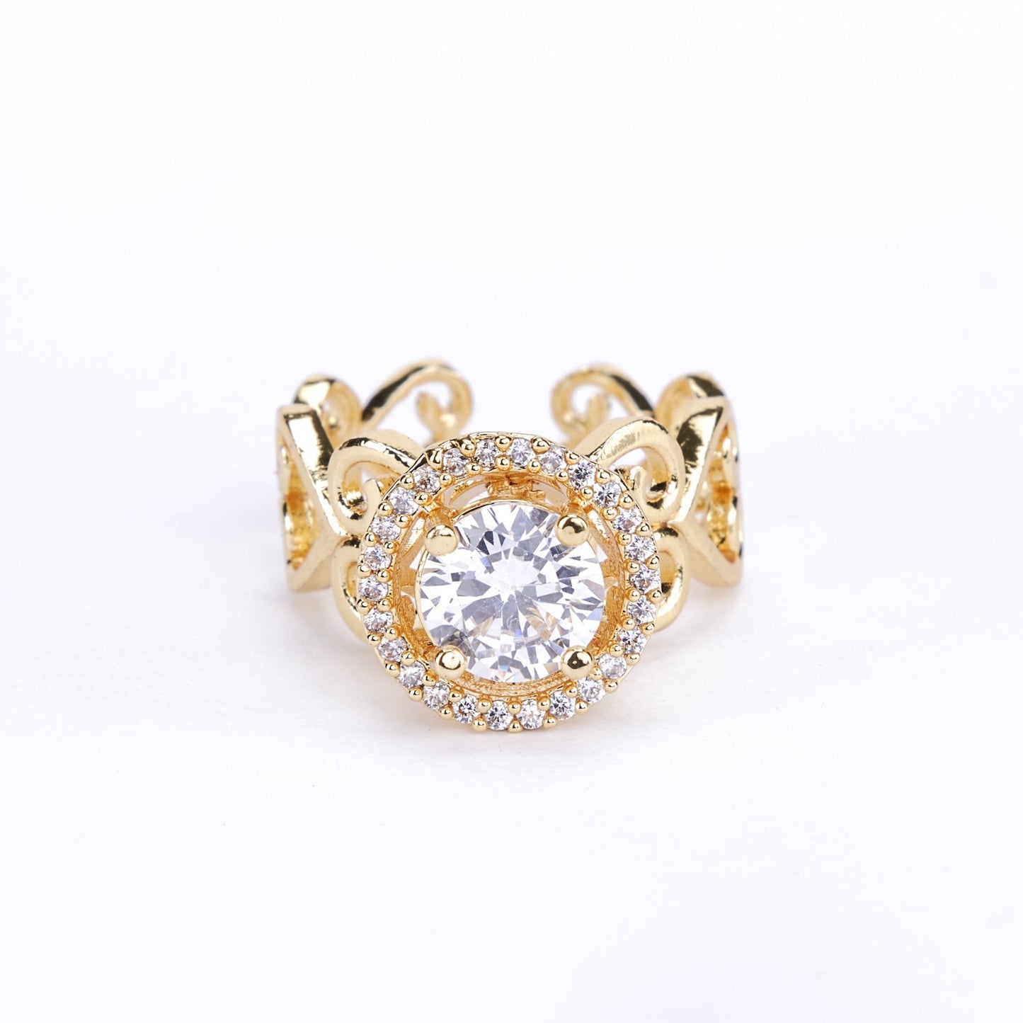 Opal Touch - Golden Celebration Band - Rings