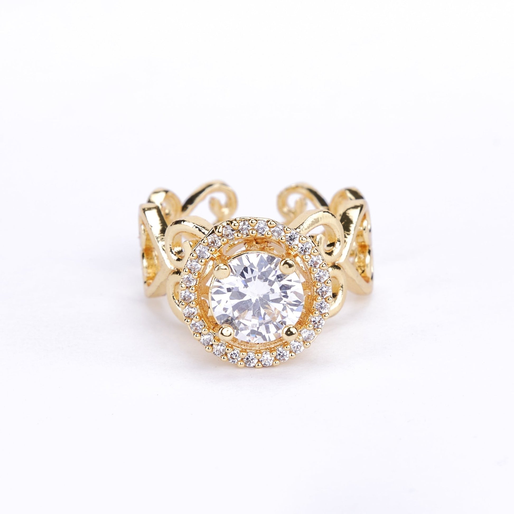 Opal Touch - Golden Celebration Band - Rings