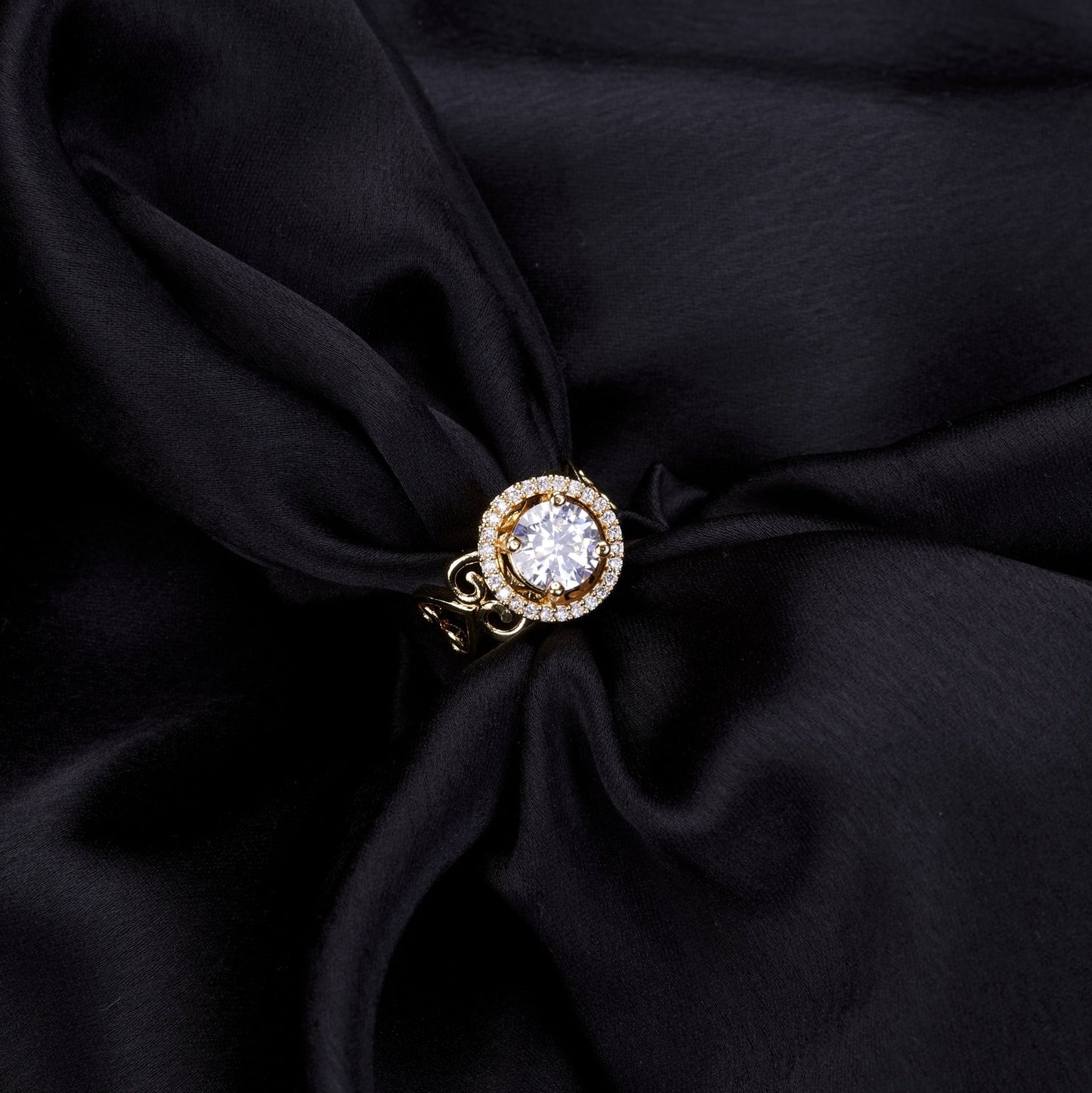 Opal Touch - Golden Celebration Band - Rings