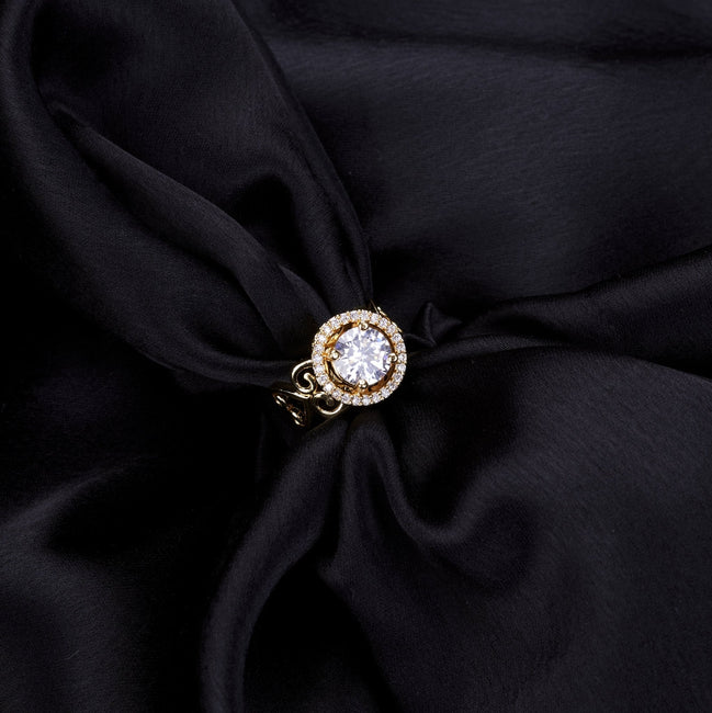 Opal Touch - Golden Celebration Band - Rings