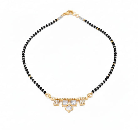 Golden Elegance Mangalsutra - Opal Touch