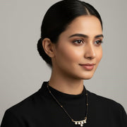 Golden Elegance Mangalsutra - Opal Touch