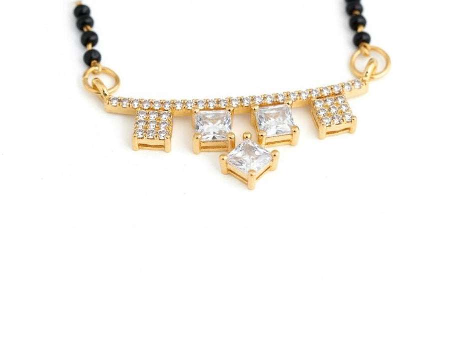 Golden Elegance Mangalsutra - Opal Touch