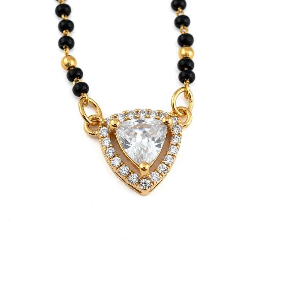 Golden Enigma Mangalsutra - Opal Touch