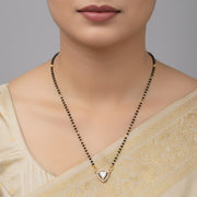 Golden Enigma Mangalsutra - Opal Touch