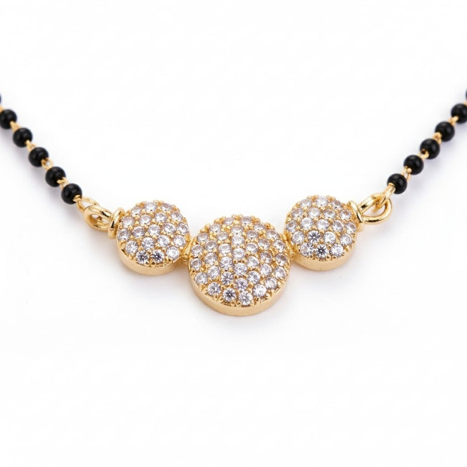 Golden Epoch Mangalsutra - Opal Touch