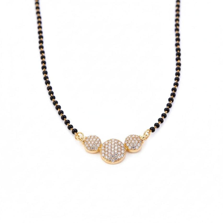 Golden Epoch Mangalsutra - Opal Touch