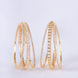 Opal Touch - Golden Glamour Bangles (Pack of 6) - Bangles