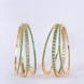 Opal Touch - Golden Glamour Bangles (Pack of 6) - Bangles