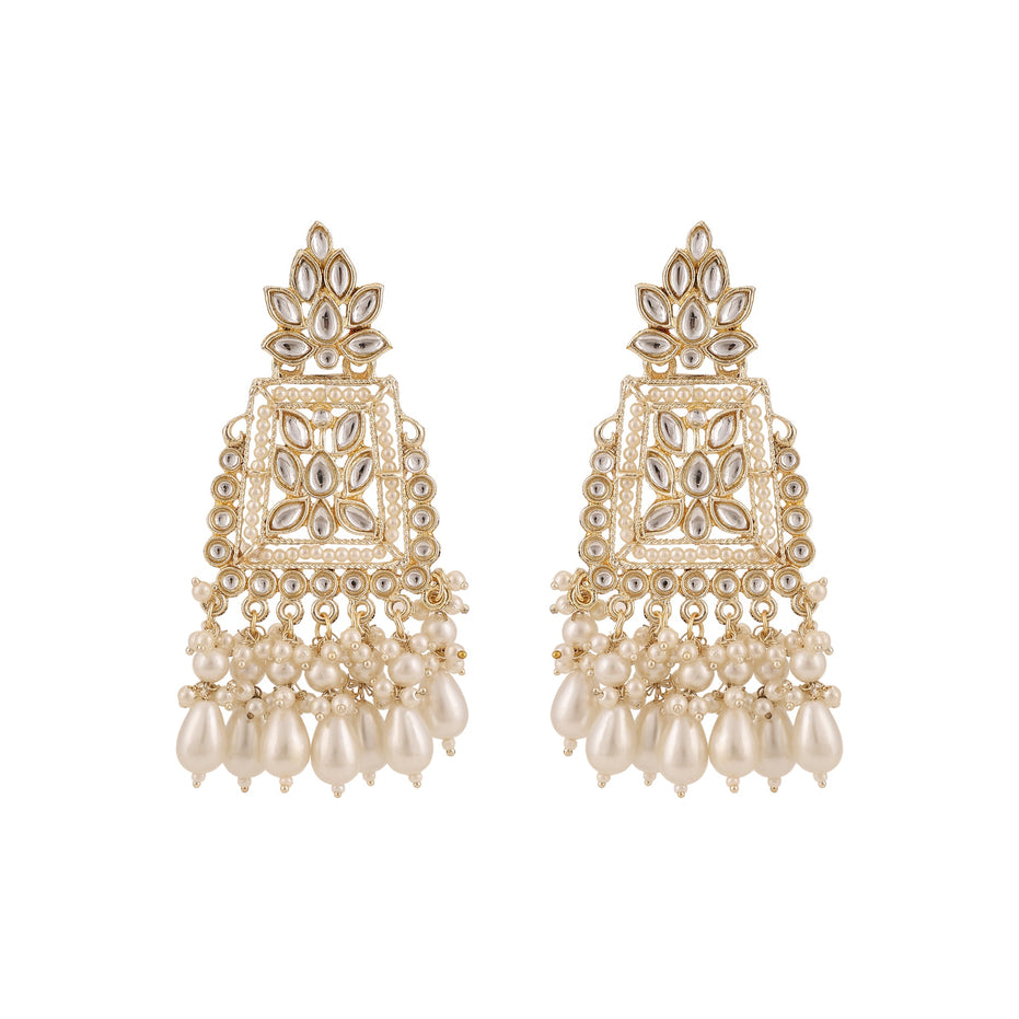 Opal Touch - Golden Goddess Serenity Earrings - Earrings