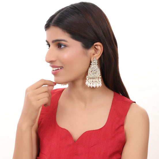 Opal Touch - Golden Goddess Serenity Earrings - Earrings