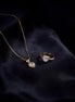 Opal Touch - Golden Harmony Locket and Ring Combo - Combo
