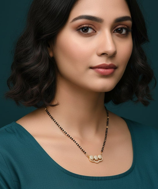 Golden Harmony Mangalsutra - Opal Touch