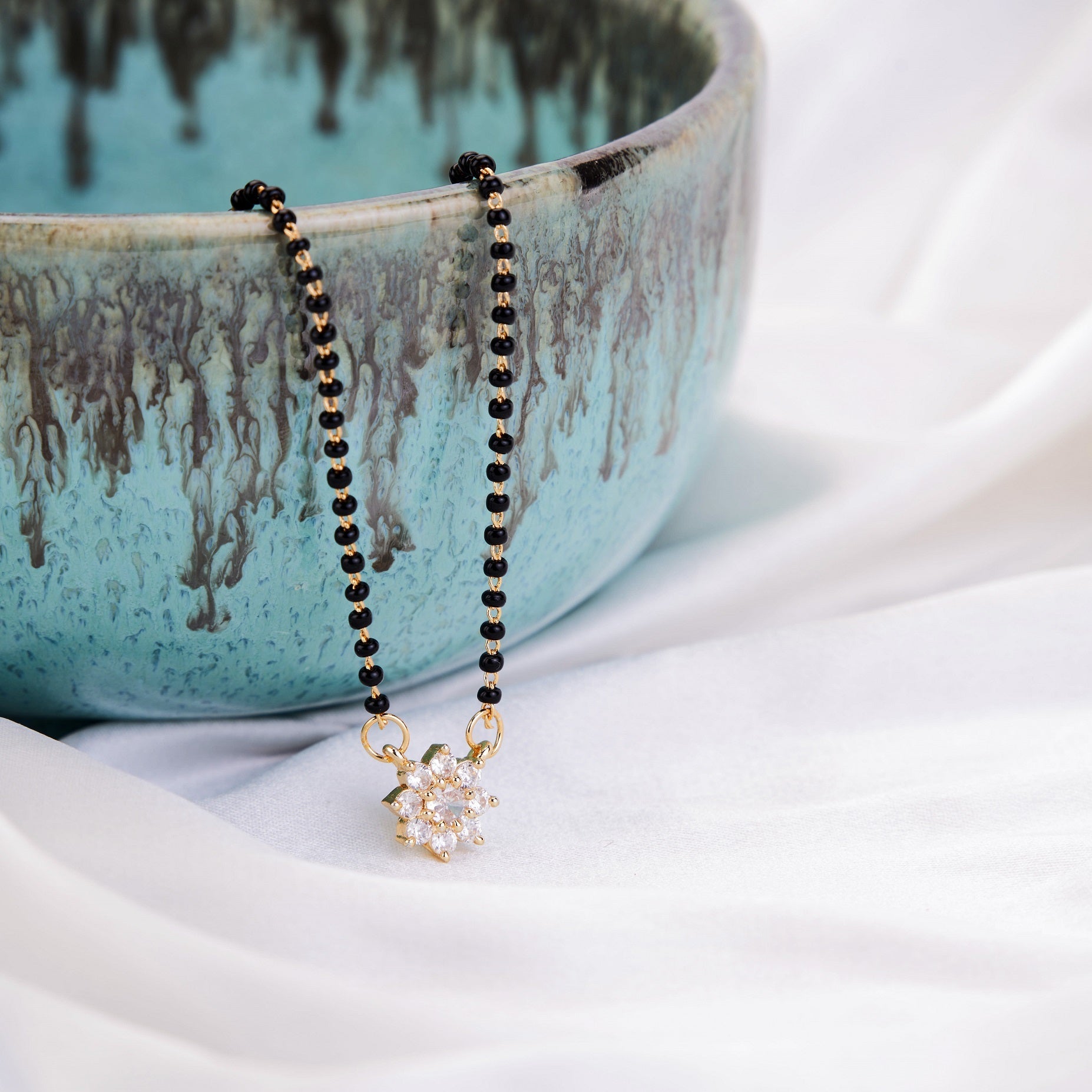 Mangalsutra - Golden Radiance Mangalsutra - Opal Touch