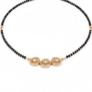 Golden Reverie Mangalsutra - Opal Touch