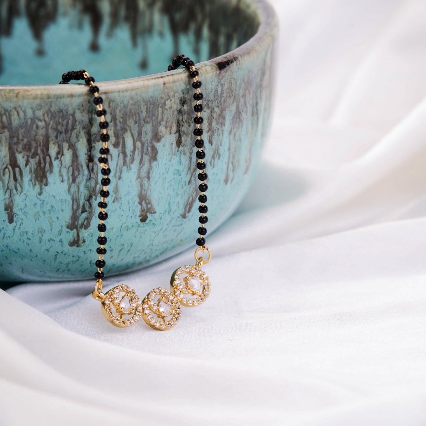 Mangalsutra - Golden Reverie Mangalsutra - Opal Touch