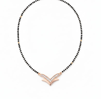 Golden Serenity Mangalsutra - Opal Touch