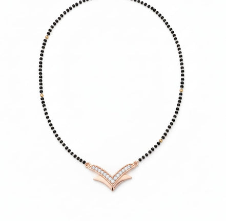 Golden Serenity Mangalsutra - Opal Touch