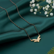 Golden Serenity Mangalsutra - Opal Touch