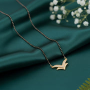 Golden Serenity Mangalsutra - Opal Touch