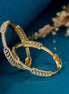 Opal Touch - Golden Sheen Bangles Set (Pack of 2) - Bangles