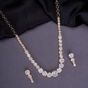Opal Touch - Golden Splendor Necklace - Necklace