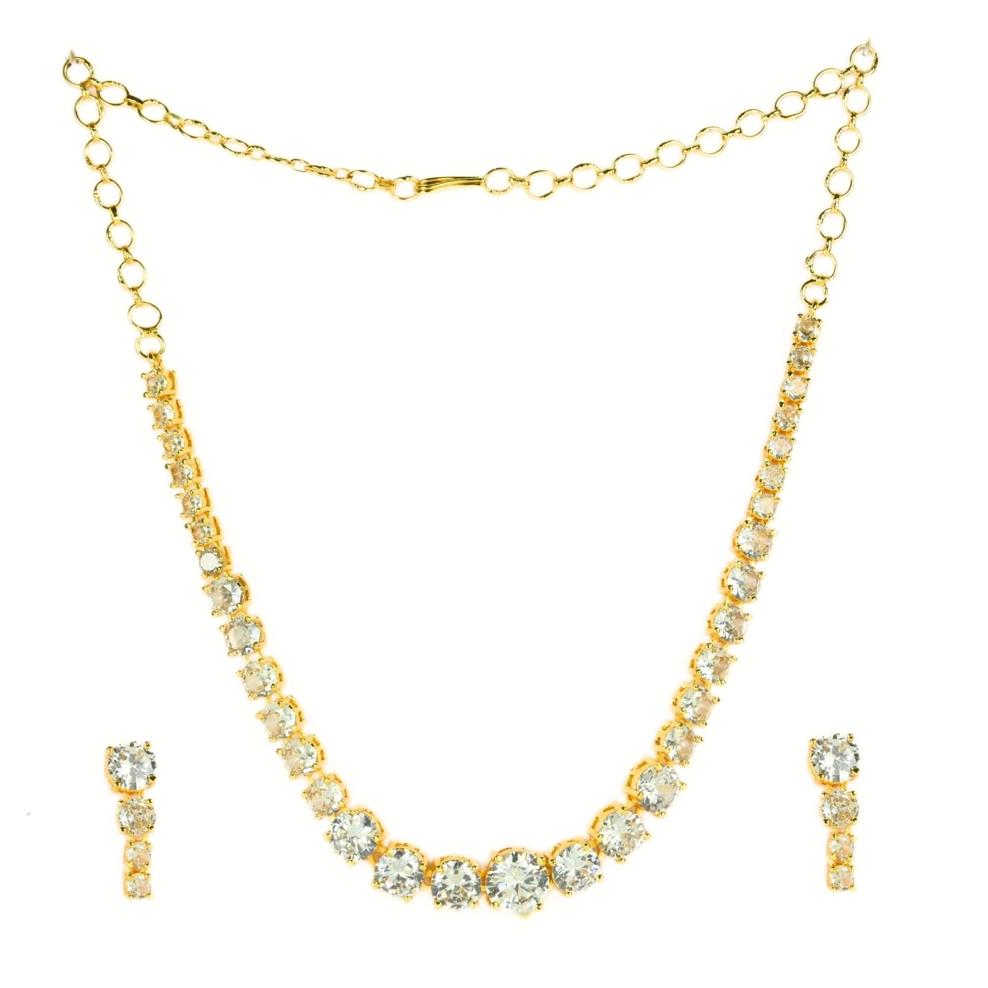 Golden Splendor Necklace - Opal Touch