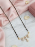 Golden Whispers Mangalsutra - Opal Touch