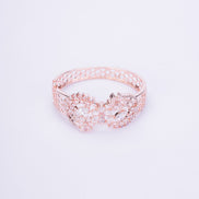 Opal Touch - Graceful Flower Kada Bracelet - Bracelet