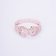 Opal Touch - Graceful Flower Kada Bracelet - Bracelet