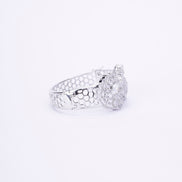 Opal Touch - Graceful Flower Kada Bracelet - Bracelet