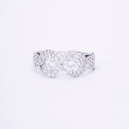 Opal Touch - Graceful Flower Kada Bracelet - Bracelet
