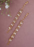 Opal Touch - Graceful Gold Plated Ear Chain - Ear chain (Matil)