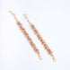 Opal Touch - Graceful Gold Plated Ear Chain - Ear chain (Matil)
