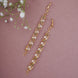 Opal Touch - Graceful Gold Plated Ear Chain - Ear chain (Matil)