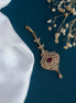 Tika - Graceful Golden Radiance Maang Tika - Opal Touch