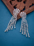 Opal Touch - Graceful Green-White Earrings - Earrings