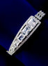 Opal Touch - Graceful White Rhodium Bracelet - Bracelets