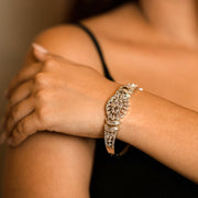 Opal Touch - Graceful White Rose Gold Bracelet - Bracelets