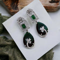 Opal Touch - Green Enchantment Earrings - Earrings